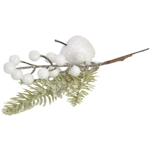  Ukrasne grane s bobicama i jabukom (Plastika, 23 cm) Cijene