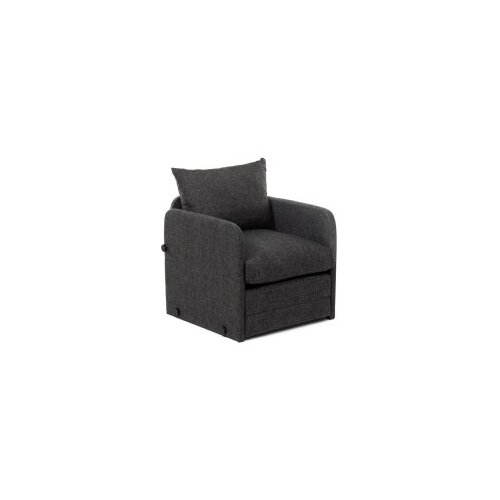 Atelier Del Sofa Fotelja na rasklapanje Saga Single, 68x70x66 cm, Tamnosiva Slike