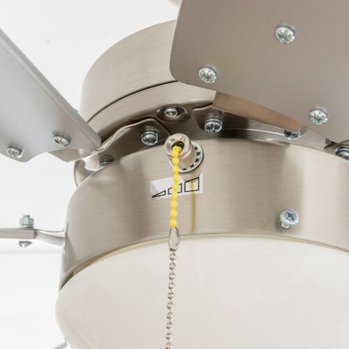  ZEVENTI - Plafonski ventilator FAMARA 1xE14/60W/230V siva Slike
