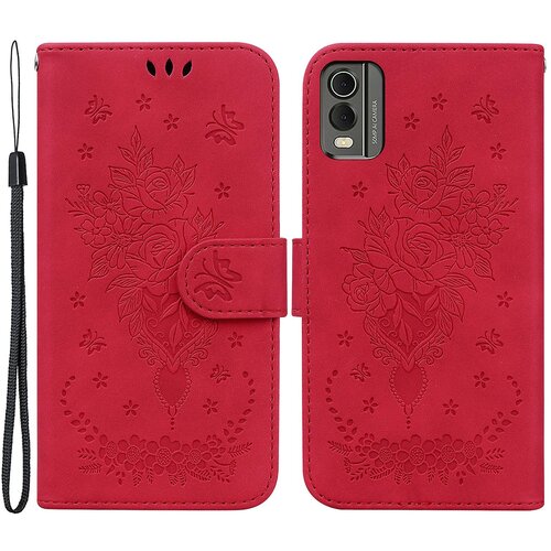 INORCO Za Motorola Moto G 5G (2023) usnjena torbica za telefon, denarnica, stojalo, pokrov z več režami za kartice, (22035633) Slike
