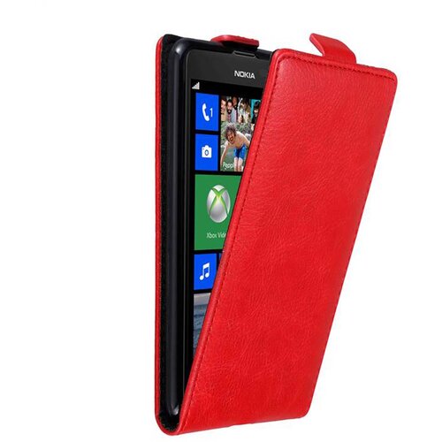 Cadorabo Ohi&scaron;je, združljivo z Nokia Lumia 625 v rdeče jabolko - Za&scaron;čitni ovitek v obliki flipa z magnetnim zapiranjem, (20566624) Cene