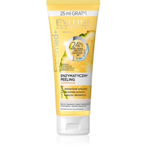 Eveline Cosmetics FaceMed+ encimski piling 75 ml Cene