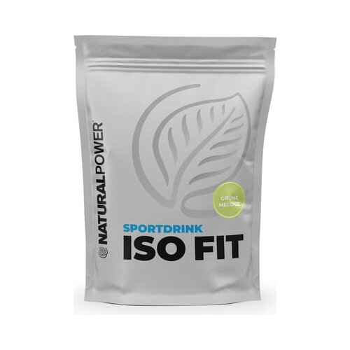 Natural Power Sportdrink ISO FIT 1500g - Zelena melona Slike
