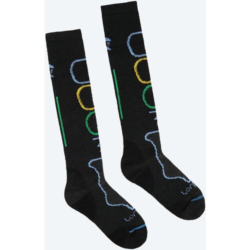 Lorpen nogavice stmw 1157 black tri layer socks črna Cene