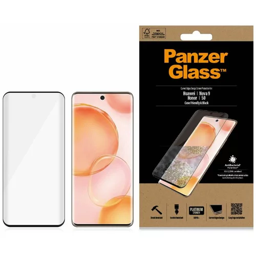 Panzerglass zaštitno staklo za Huawei Nova 9/Honor 50 case friendly antibacterial black