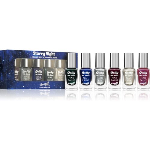 Barry M Gelly Hi Shine Starry Night set lakov za nohte Slike
