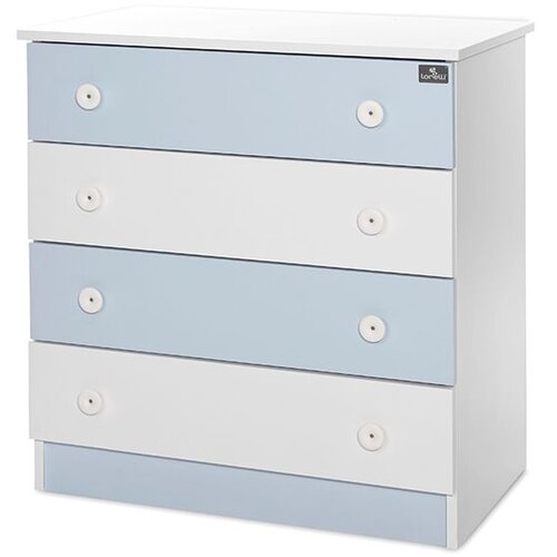 Lorelli dresser new dječja komoda white/baby blue Cijene