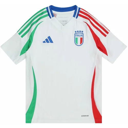 Adidas Tehnička sportska majica 'Italy 24 Away' plava / zelena / crvena / bijela