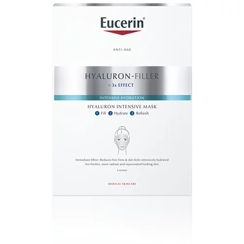 Eucerin Hyaluron-Filler, maska za pomladitev kože