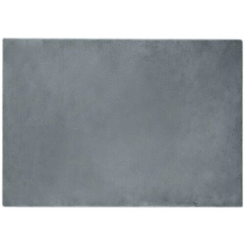 vidaXL Faux Rabbit Fur Rug Antracit 140 x 200 cm Poliester Cene