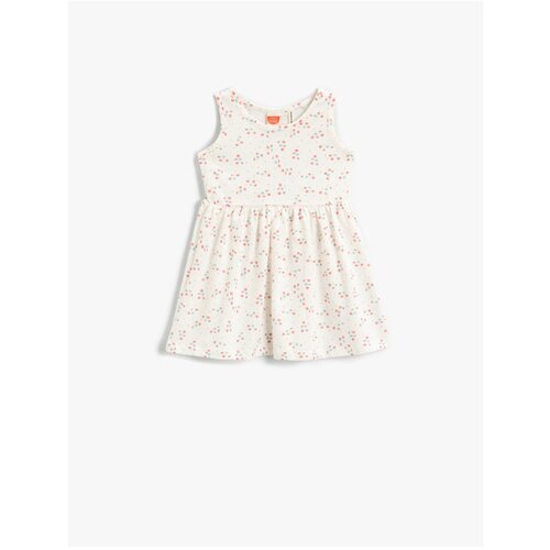 Koton Floral Patterned Sleeveless Dress Cotton Slike