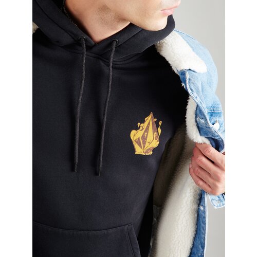 Volcom Sweater majica &amp;#039;CALLUM ROONEY&amp;#039; karamela / zlatno žuta / crna / bijela Slike