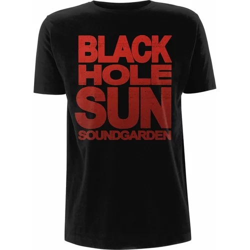 Soundgarden Košulja Black Hole Sun Muška Black L