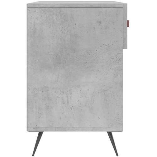  Klupa za cipele siva boja betona 102x35x55 cm konstruirano drvo Slike
