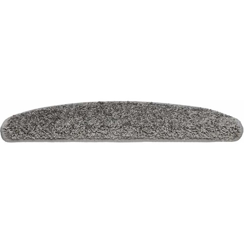  Prostirke za stepenice 30 kom 65x21x4 cm sive poluokrugle velike Slike