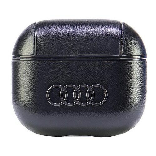 Audi USNJENI OVITEK Z VELIKIM LOGO ZA AIRPODS 3 ČRN, (21974947) Cene