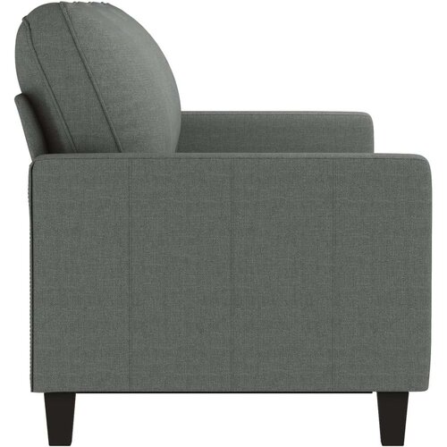 VidaXL Trosjed od tkanine tamnosivi 180 cm Slike