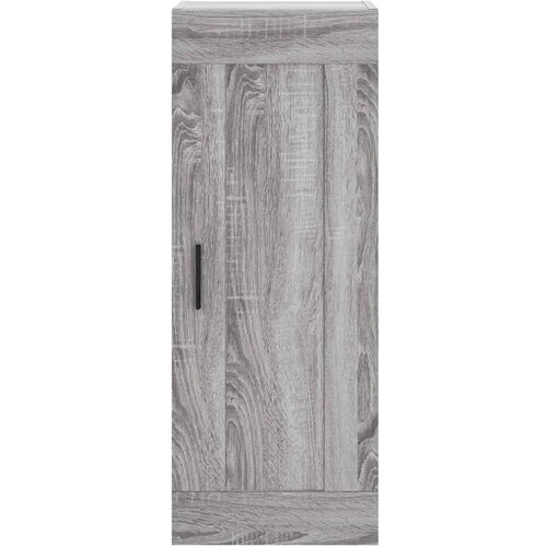 Visoka komoda siva sonome 34,5x34x180 cm od konstruiranog drva Slike