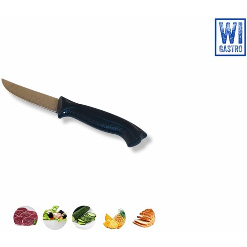 Wi Gastro nož za povrće 19/9cm l k - s s 43 crni Slike