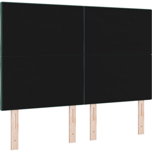  LED uzglavlje dijamantskih blokova tamnozelena 144 cm bar&amp;scaron;un Slike