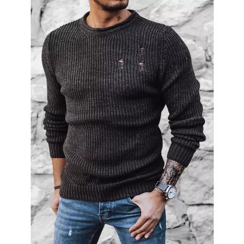DStreet Sweter męski ciemnoszary Cene
