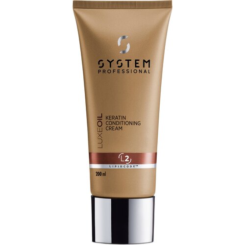 System Professional LuxeOil Keratin Protect Conditioning Cream - 200 ml Slike