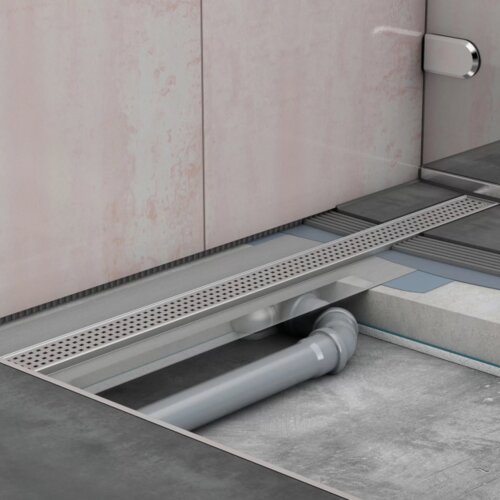 Aco showerdrain e+ re&amp;scaron;etka quadrato + 785 mm 3019883 Slike