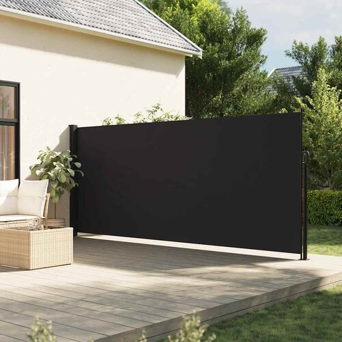  Uvlačiva bočna tenda 160 x 600 cm crna Cijene