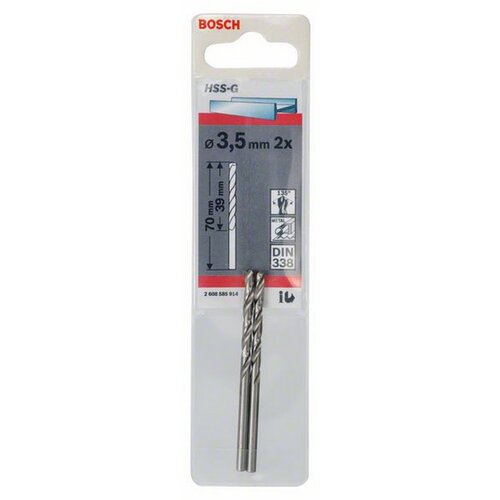 Bosch Svrdlo za metal HSS-G,3.5X39X70 Cijene