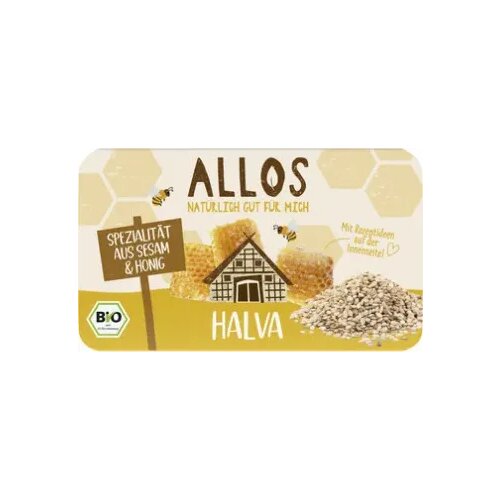Allos Bio halva z medom in sezamom Cene