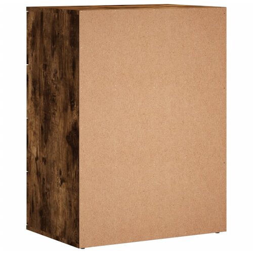  Komoda boja dimljenog hrasta 60x39x80 cm konstruirano drvo Slike