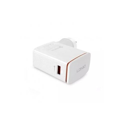 Ldnio kucni punjac A1301Q USB 5V/2.4A FAST QC 3.0 za Iphone lightning beli Cene