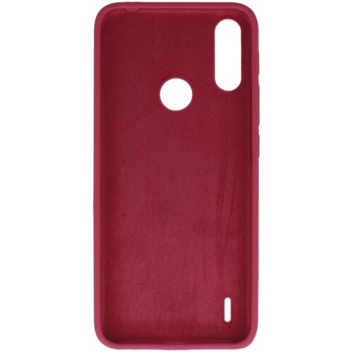  Silikonska Lite maskica za Motorola Moto E7 Power/E7i Power bordo Slike