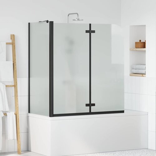  Obloga za tu&scaron; Črna 120 x 68 x 130 cm ESG steklo in aluminij Cene