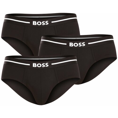 Hugo Boss 3PACK men's briefs black Cene