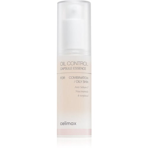 Celimax Oil Control Capsule Essence posvetlitvena esenca za mastno in problematično kožo 30 ml Slike