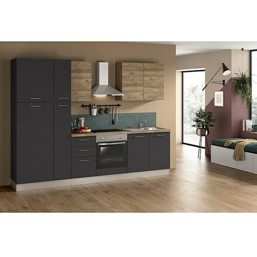 Marinelli Cucine Montažna kuhinja Vega (Širina: 285 cm, S električnim uređajima) Cijene