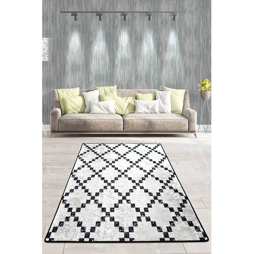 Conceptum Hypnose Tepih Čas, 160x230cm, Crno-bijelo Cijene