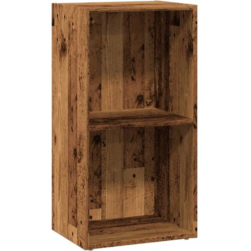 VidaXL Knjižna omara starinski les 40x30x77 cm inženirski les, (22008978) Slike