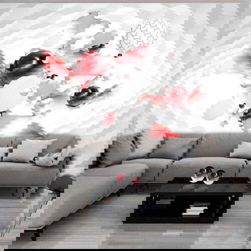  Tapeta - Race of Colours - Red 250x175 Cene