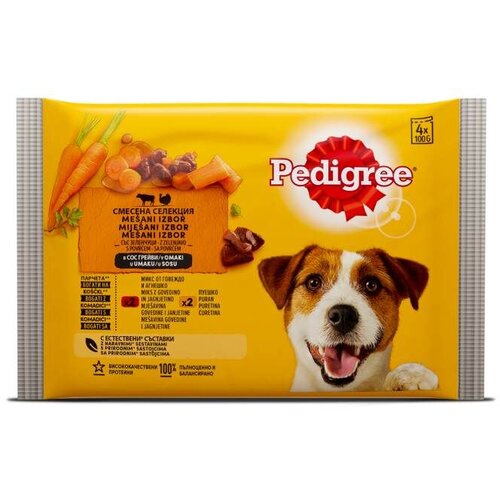 Pedigree Kesice za pse 4 x 100 g Cene