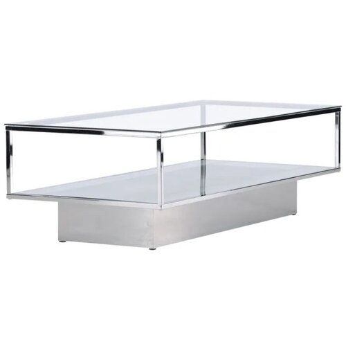 Furniture Fashion Maglehem klub stolić 130 &amp;times; 60 cm, prozirni Slike