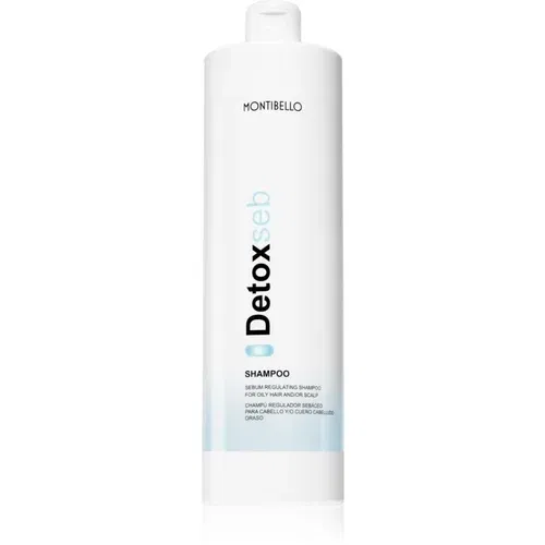 Montibello DetoxSeb Sebum Regulating Shampoo šampon za normalizacijo za mastno in razdraženo lasišče 1000 ml