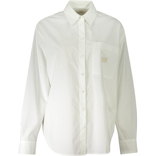 Calvin Klein LONG SLEEVE SHIRT WOMEN WHITE Slike