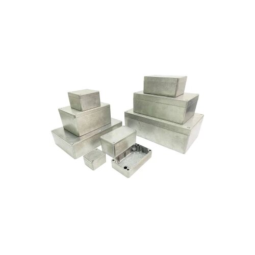 Gainta G115 univerzalno kući&amp;scaron;te 148 x 108 x 75 aluminij legiran aluminij aluminij (prirodni) boja 1 St. Slike