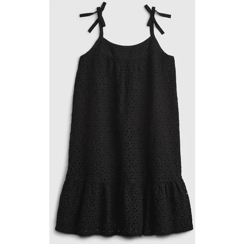 GAP Children's Eyelet Trapeze Dress - Girls