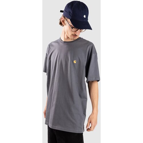 Carhartt WIP Chase T-shirt styx / gold Cene