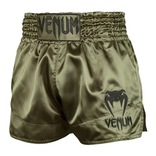 Venum Classic Muay Thai Shorts, Khaki/Black - M, (21371270)