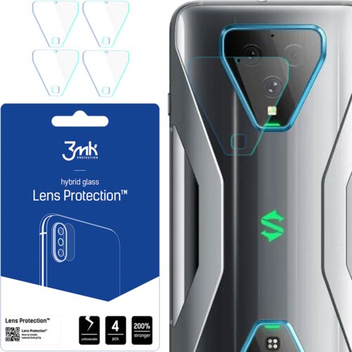 3mk ZA&amp;Scaron;ČITA ZA LEČE ZA&amp;Scaron;ČITA ZA LEČE ZA XIAOMI BLACK SHARK 3 GLASS, (22001259) Slike