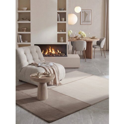 Villeroy Boch Smeđi/krem tepih od mje&amp;scaron;avine vune 120x170 cm Presilda &amp;ndash; Slike